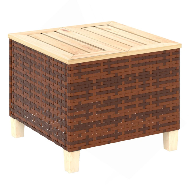 Petite table d'extérieur, table de bout, table d'appoint d'extérieur
