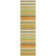 Kinslee Flatweave Washable Striped Indoor / Outdoor Rug