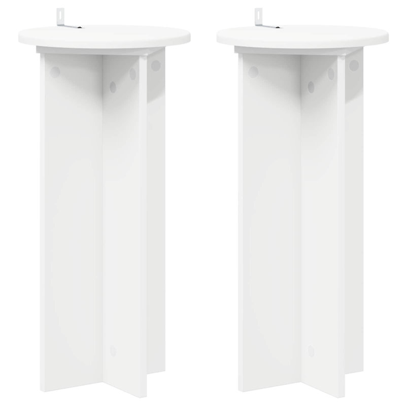 Plant Stand, 60cm H x 29.5cm W x 29.5cm D, White