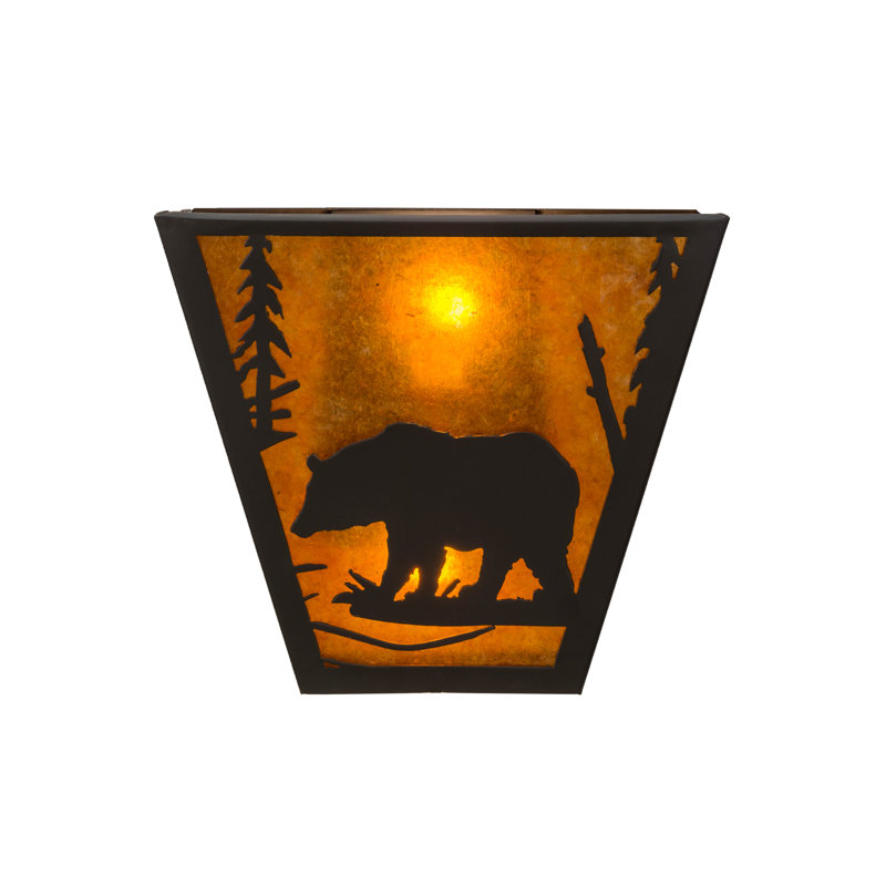 Rustic Lodge 2 - Light Flush Mounted Sconce
