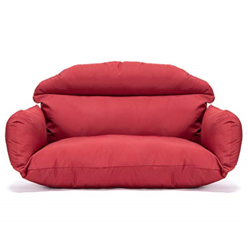 Coussin de balançoire double Smythe Modern, Rouge
