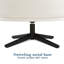 Fauteuil d'appoint pivotant Roma