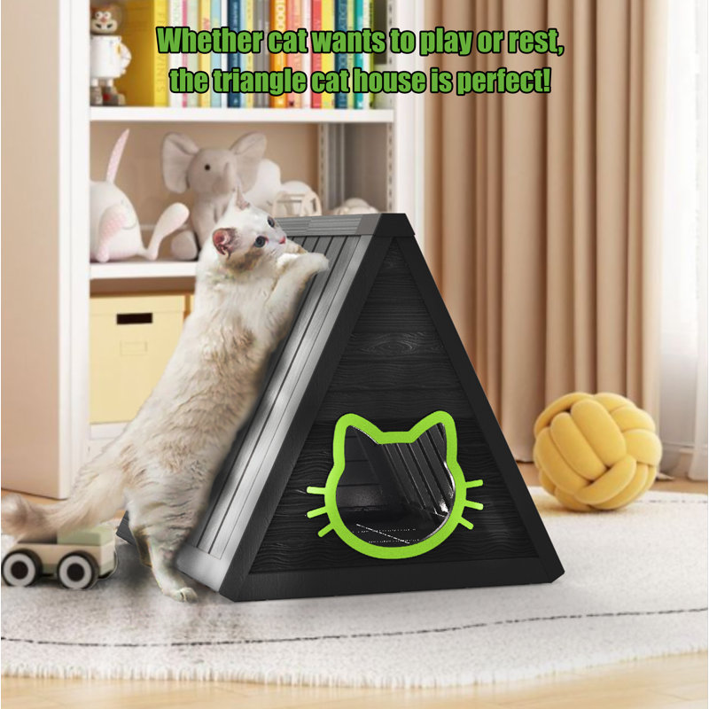 Maison d'extérieur pour chat en résine