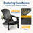 Andreiu Foldable Outdoor Adirondack Chair