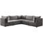 Ensoll Velvet L-Shaped Sectional Reversible-205022834