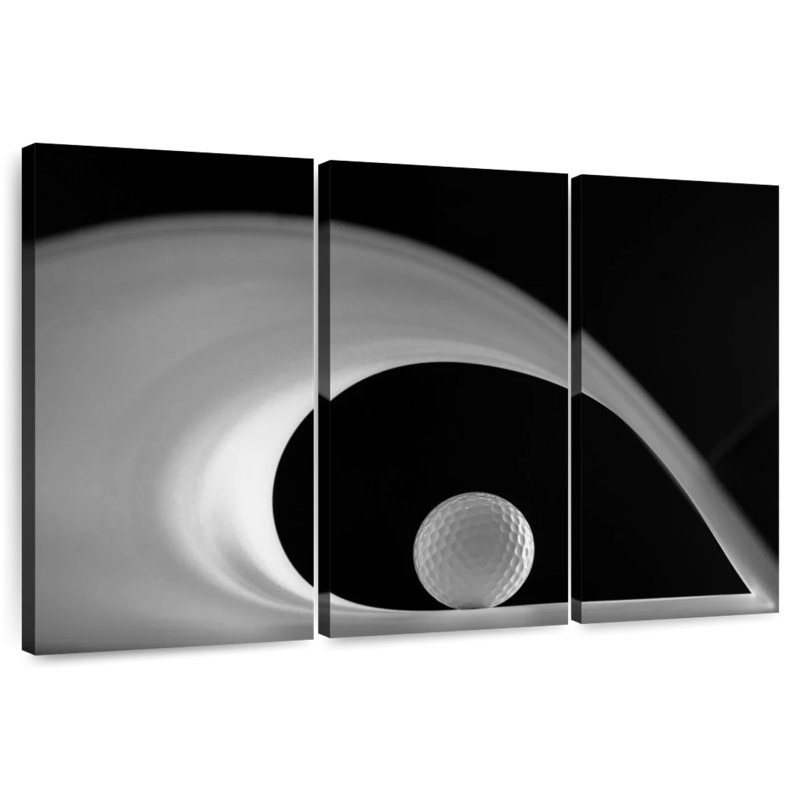 Sireci Golf Ball Curve, 32" H x 50" W