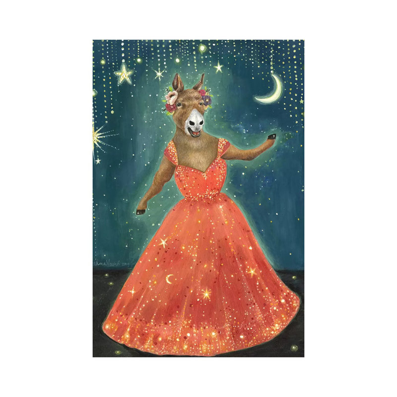 Hariett's Grand Opera by Jahna Vashti - Wrapped Canvas Gallery-Wrapped Canvas Giclée, 101.6 cm H x 66.04 cm W