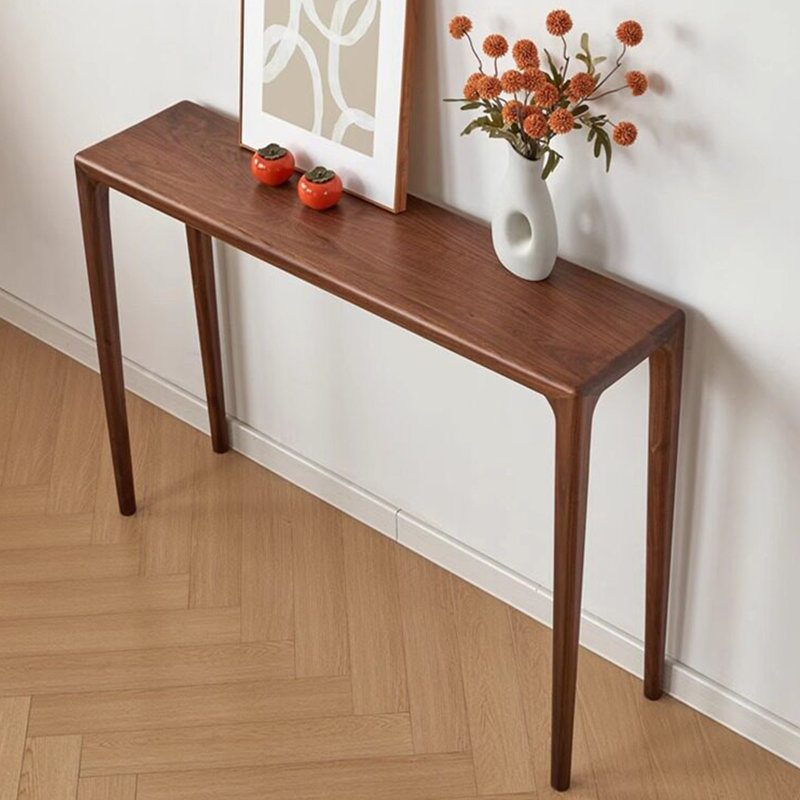 Console de style chinois simple et élégante, 34.6" H x 55.1" W x 13.8" D