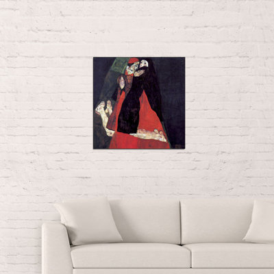 Egon Schiele - Wrapped Canvas Painting