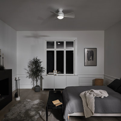 Edingworth 34cm Ceiling Fan with LED Lights