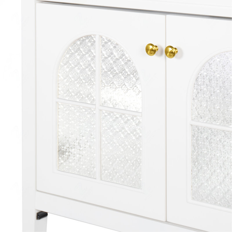 35.6" Bathroom Cabinet, Only Cabinet, White