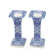 Spode Judaica Sabbath Candlesticks 7.5"