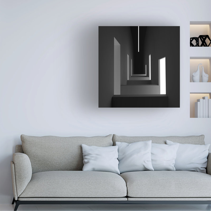 Antonyus Bunjamin Unsymmetric Canvas Art, 35" H x 35" W