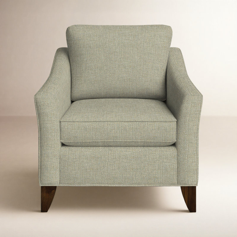 Mikah Upholstered Armchair, Drusky Beige Performance
