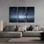 « Série Bois Un montgolfière » de Bess Hamiti, triptyque mural, 152 x 102 cm-548344216