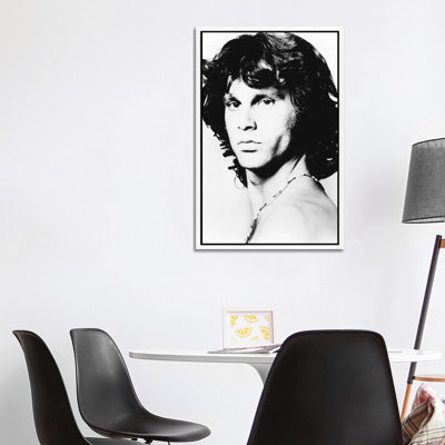 Jim Morrison Pose I by Radio Days - Print on Canvas