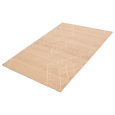 Marrakech Ivory Kilim 5'3" x 7'10"