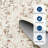2x6 Floral Kitchen Rug – Washable, Non-Slip, Low Pile, Distressed Print Runner for Hallway, Bathroom, Laundry (Beige)-304226043