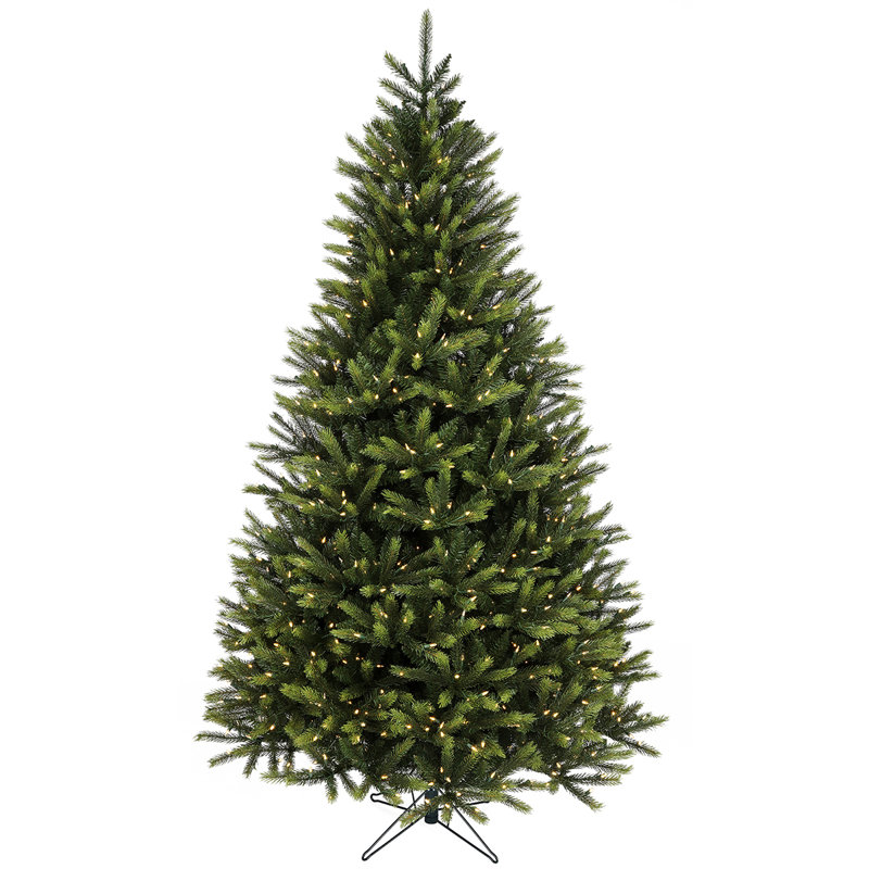 90' H Lighted Artificial Spruce Christmas Tree