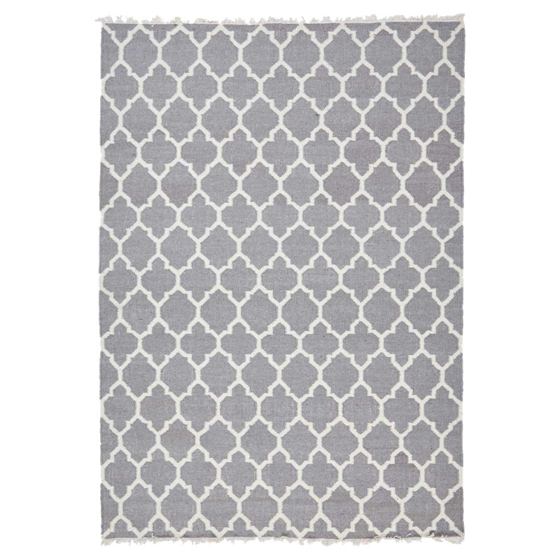 Georges Geometric Hand Woven Area Rug, Rectangle 240 x 340cm