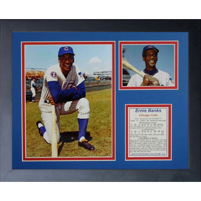 Souvenirs encadrée oursons ernie banks
