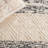 Archie-John Hand Woven Wool/Cotton Striped Rug in Black/Ivory-1861890997
