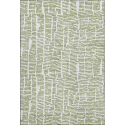 Premium Machine Washable Prisco Aloe Rug