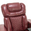 Fauteuil inclinable électrique de 270 po avec siège inclinable en cuir polyuréthane et plateau de table-1060565829