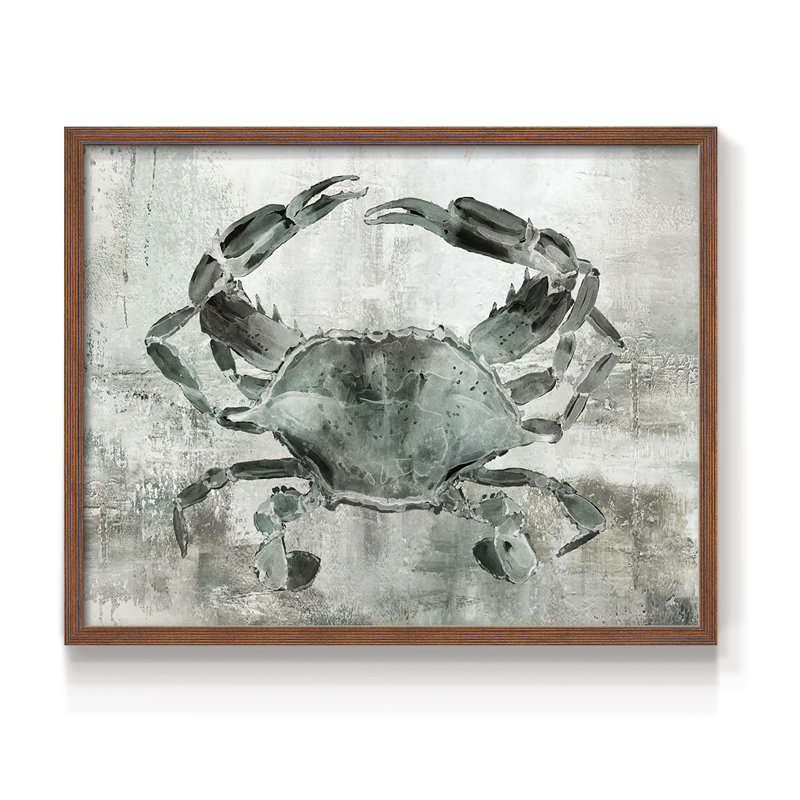 Neutral Crab II -Framed Print - Restickable