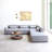 Mix Modular 3-Piece Sectional-53821452