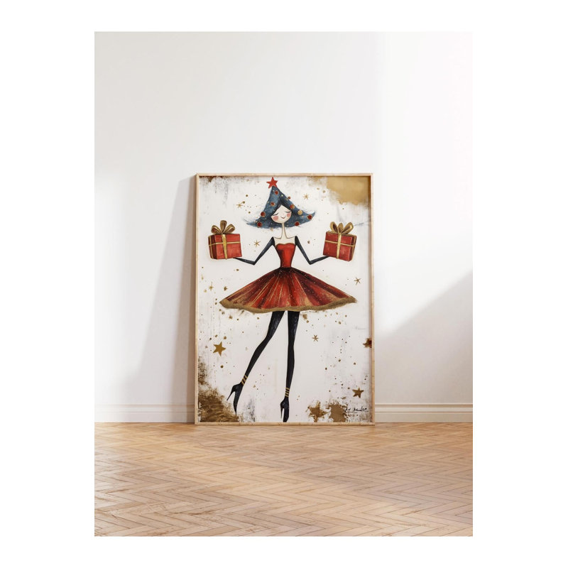 Peinture décorative encadrée