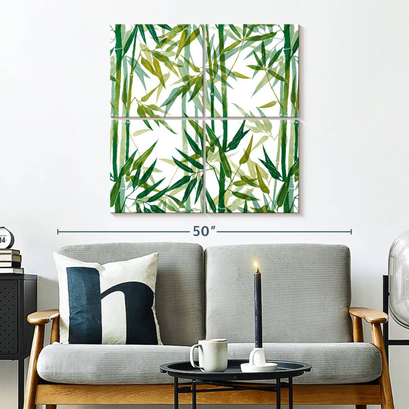 Motif Harnek Bamboo Grove, H 32 po x l 32 po