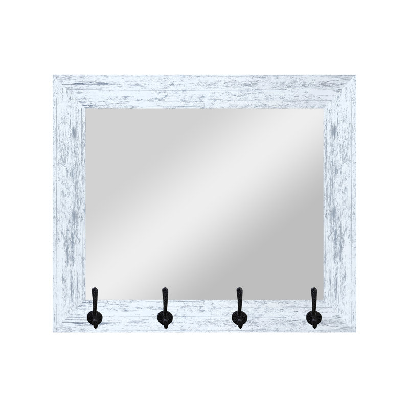 Veyron Engineered Wood Flat Wall Mirror