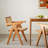 Solid Wood Dining Chair In Natural Finish