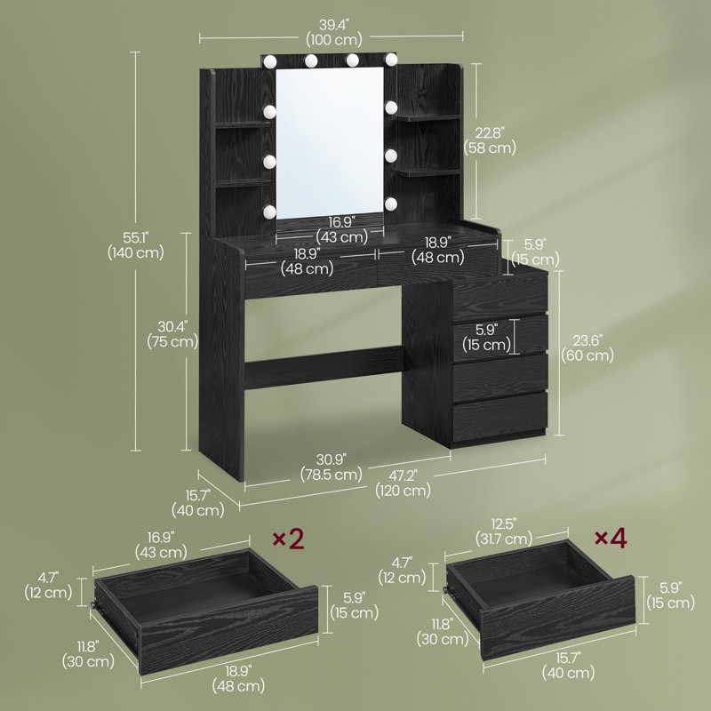 Bureau, Noir