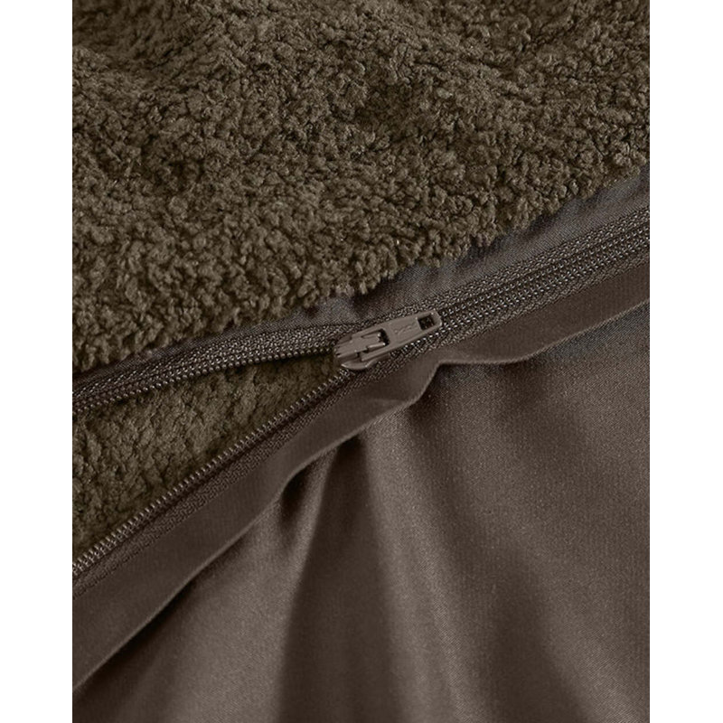 Snug Standard Duvet Cover, Full Duvet Cover, Mocha