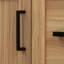 Meuble-lavabo moderne en bois avec lavabo en céramique, conception peu encombrante