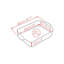 Peugeot Appolia Rectangular Ceramic Baking Dish-891455195