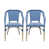Blanc / bleu marine / brun est en rupture de stock