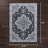 Ames Oriental Floral Charcoal Grey Performance Area Rug-780291