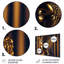 Déesse dorée futuriste Harberd IV - Moderne en métal mural - MT81968-87836642