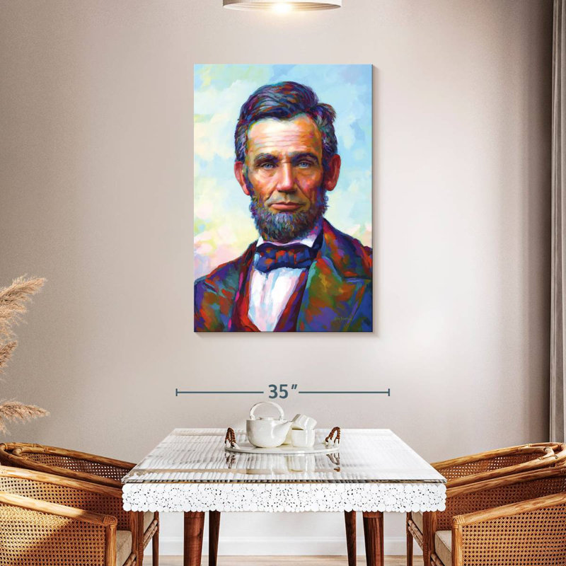 Abraham Lincoln II, H 45 po x l 30 po
