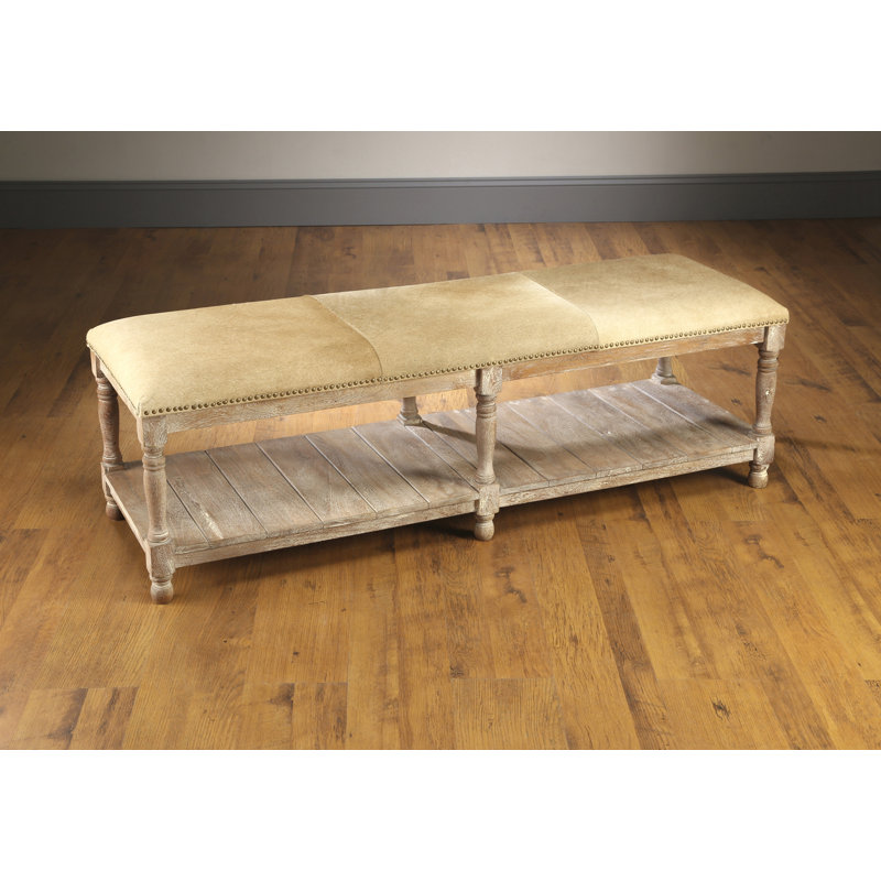 Rakestraw Wood Storage Bench, Light Brown