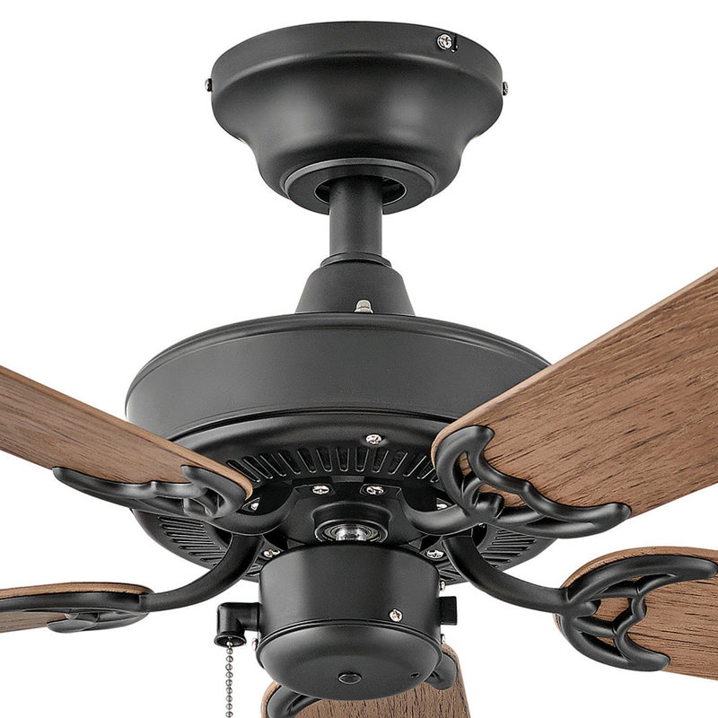 Barwood 36'' Ceiling Fan, Matte Black