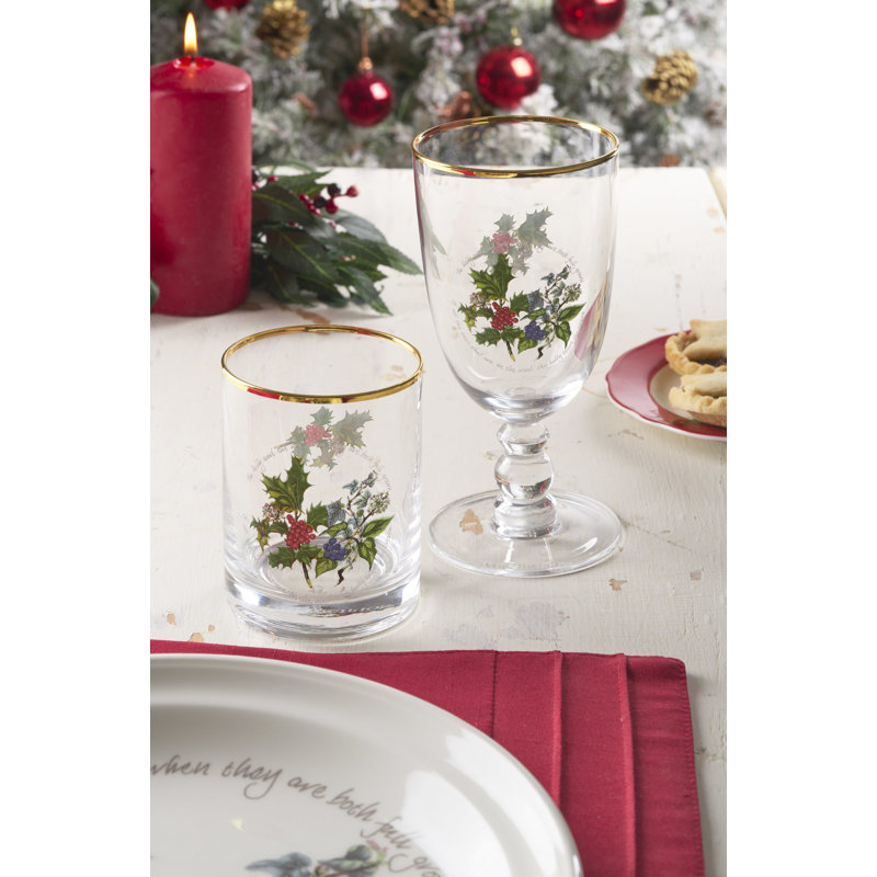 The Holly and the Ivy Goblets