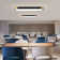 Masek 1 - Light 27.5" Simple Rectangle LED Flush Mount