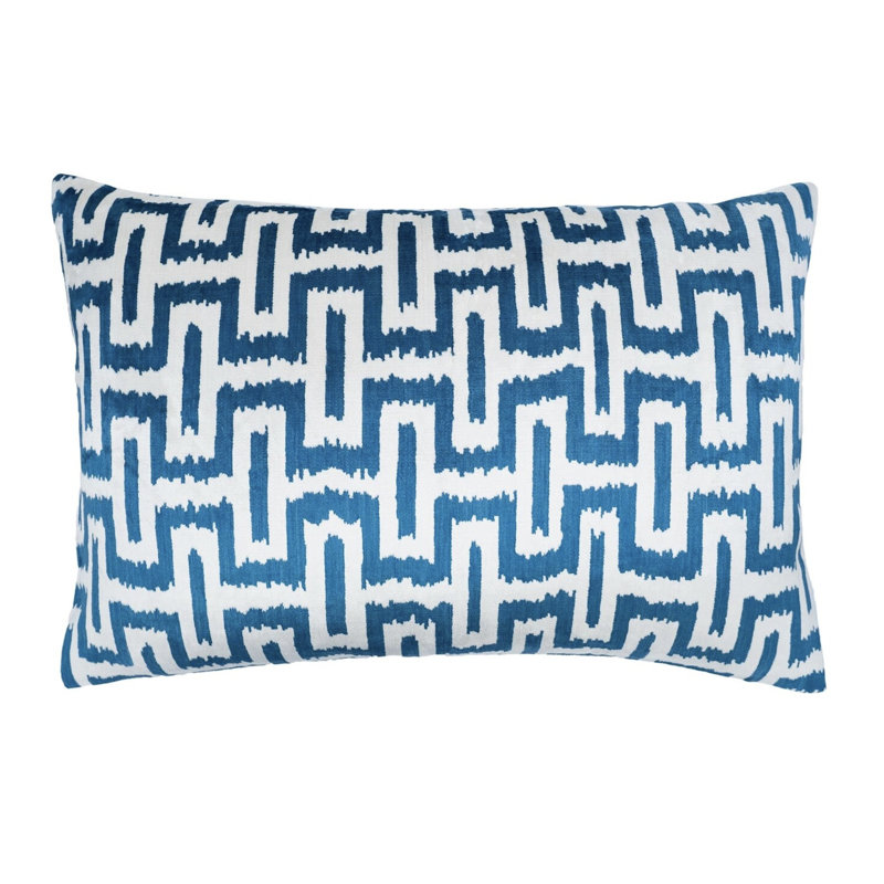 Velvet Lumbar Pillow Cover & Insert