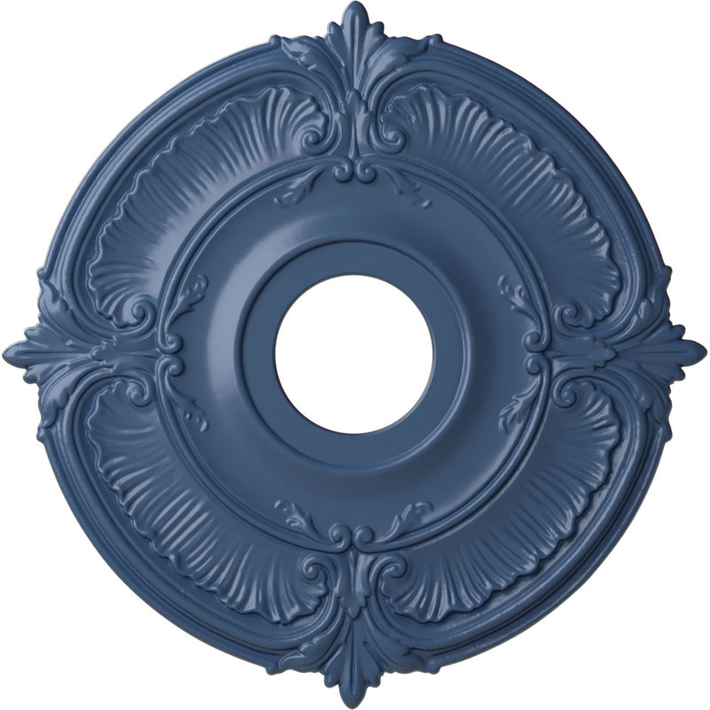 Endurathane Attica Ceiling Medallion, 18"OD x 4"ID x 5/8"P (Fits Canopies up to 5"), Hand-Painted Americana Finish, Americana
