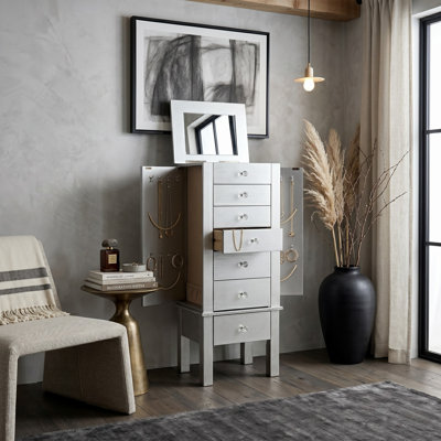 Machele 16'' Wide Jewelry Armoire
