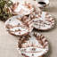 Set of 4 Country Estate Harvest Party Plates